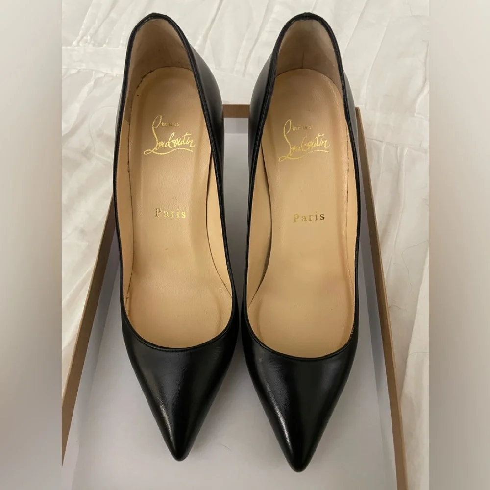 Christian Louboutin Black Pagalle 36.5 - Picture 1 of 11